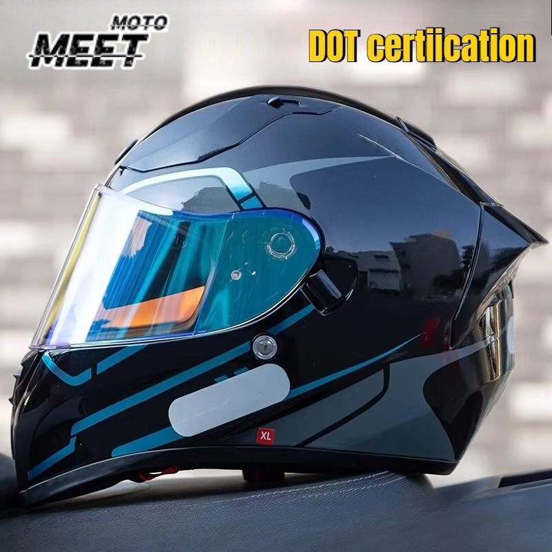 Modular Flip Up Motorcycle Helmet Dot Approved - FOR TORC T18 Motorcycle Helmets Double