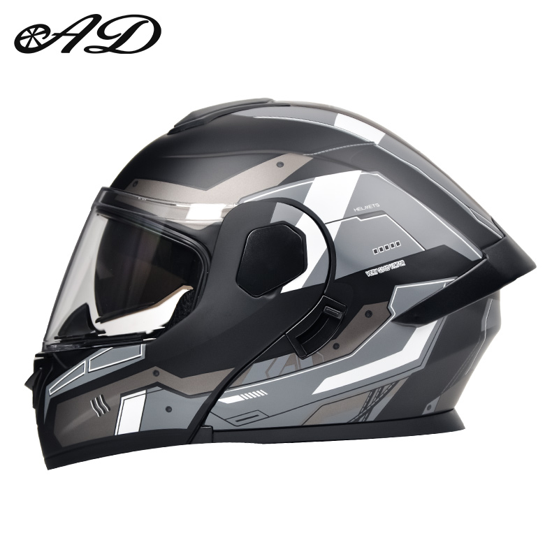 Dot Certified Ad Factory Open  - огляд і ціна Full Face Motorcycle Helmet With Bluetooth