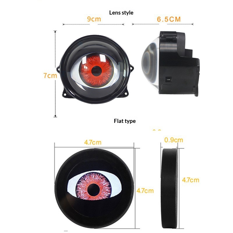 Devil Eye LED Headlight, Dynam - огляд і ціна Universal Motorcycle Led Headlight Projector
