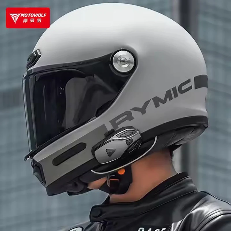 Motorcycle Bluetooth Helmet He - огляд і ціна Full Face Motorcycle Helmet With Bluetooth