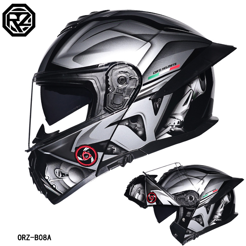 DOT Certified Helmet Motorcycl - огляд і ціна Full Face Motorcycle Helmet With Bluetooth